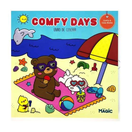 Livro Colorir - Comfy e Days - Magic Kids