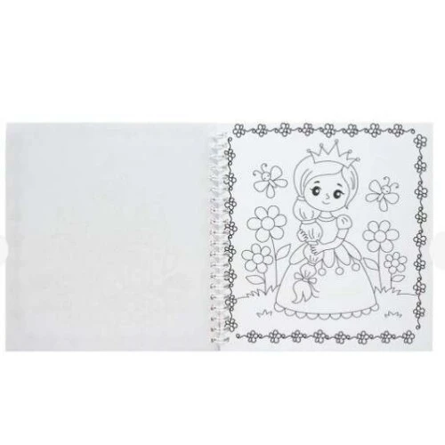 Livro Colorir - Diversão em Cores Princesas