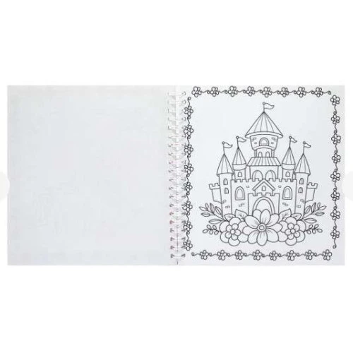 Livro Colorir - Diversão em Cores Princesas