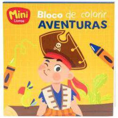 Livro Colorir - Mini Bolo Aventuras Livro Colorir - Mini Bolo Aventuras