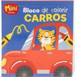 Livro Colorir - Mini Bolo Carros