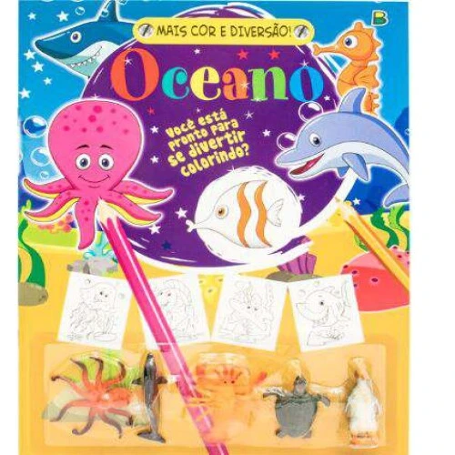 Livro Colorir - Oceano Livro Colorir - Oceano