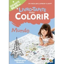 Livro Colorir - Tapete para Colorir: Mundo