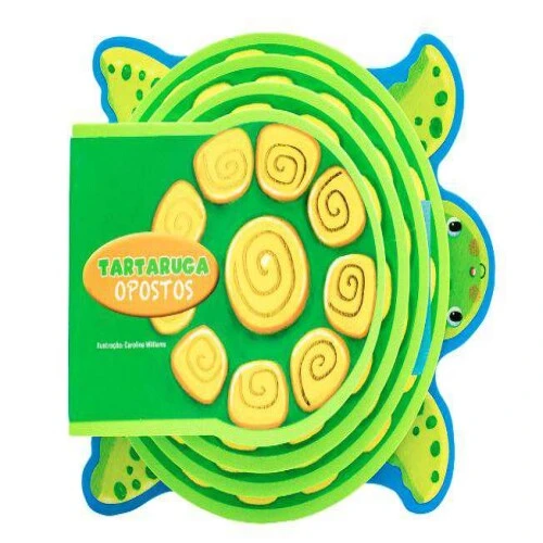 Livro História Infantil - Tartruga Opostos