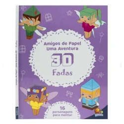Livro Para Montar Aventura 3D Fadas - Todo Livro