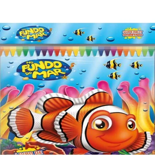 Livro Superkit Divertido No Fundo do Mar - Vale das Letras Livro Superkit Divertido No Fundo do Mar - Vale das Letras