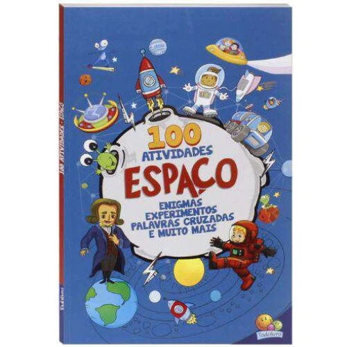Livro de Atividades Infantil - 100 Atividades Espaço