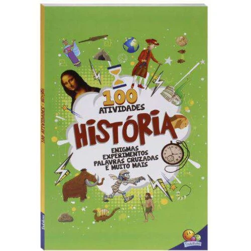 Livro de Atividades Infantil - 100 Atividades História