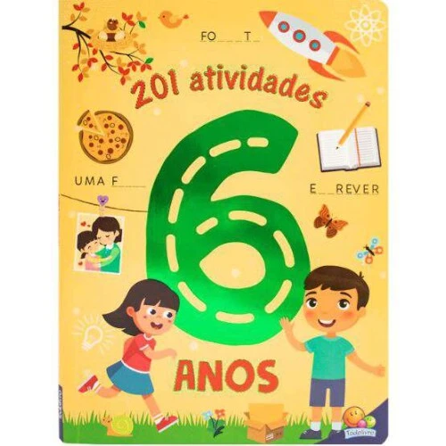 Livro de Atividades Infantil - 201 Atividades 6 Anos