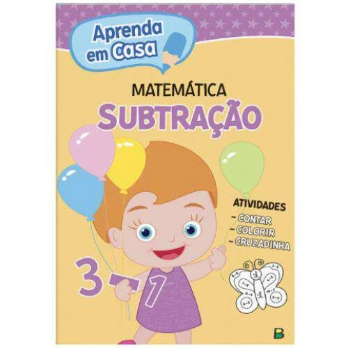 Livro de Atividades Infantil - Aprenda em Casa - Subtração