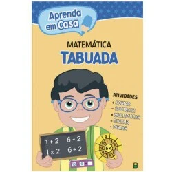 Livro de Atividades Infantil - Aprenda em Casa - Tabuada
