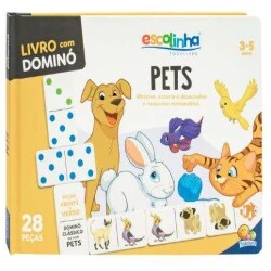 Livro de Atividades Infantil - Escolinha Pets