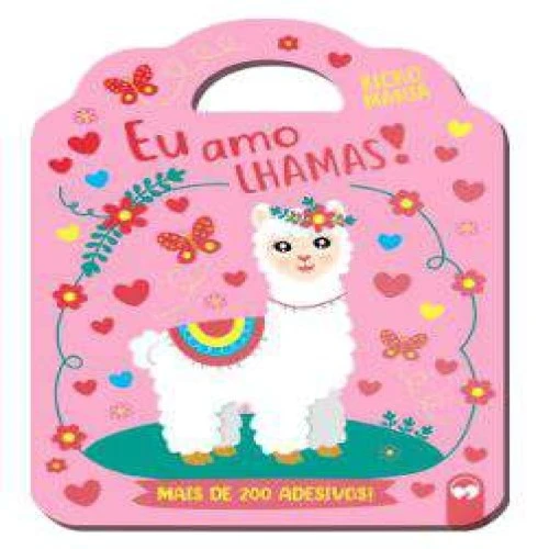 Livro de Atividades Infantil - Eu amo Lhamas