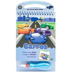 Livro de Atividades Infantil - Surpresas com Água - Carros