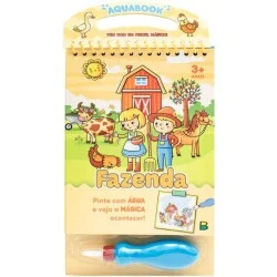 Livro de Atividades Infantil - Surpresas com Água - Fazenda