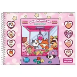 Livro p Colorir Animais 48 Pgns - Jandaia