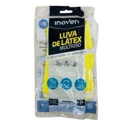 Luva Muliuso Amarela P - Inoven
