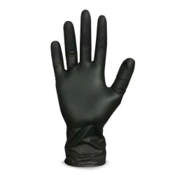 Luva Nitrílica Preta Tamanho P - Vabene