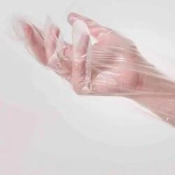 Luva Plástica com 100 Peças - Vabene