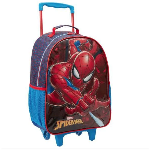 Maochila Com Rodas Xeryus Rodas Spider-Man Maochila Com Rodas Xeryus Rodas Spider-Man