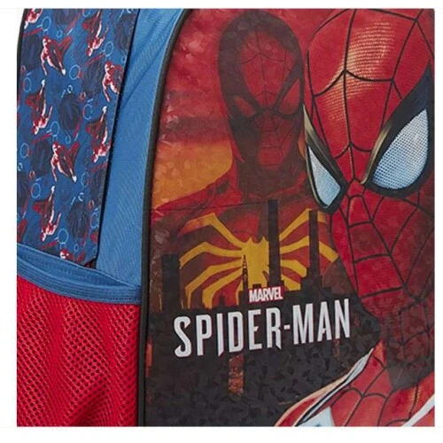 Mochila Com Rodas Spider- Man Azul