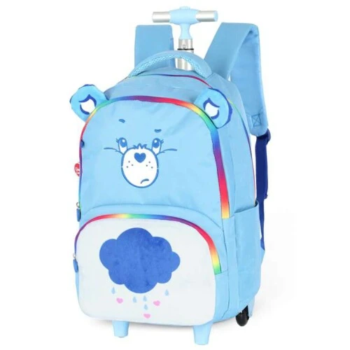 Mochila C/ Roda Ursinhos Carinhosos Azul- Luxcel Mochila C/ Roda Ursinhos Carinhosos Azul- Luxcel