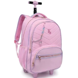 Mochila Com Roda Nova Rio Kika Lovers Ref. KK2681-R G