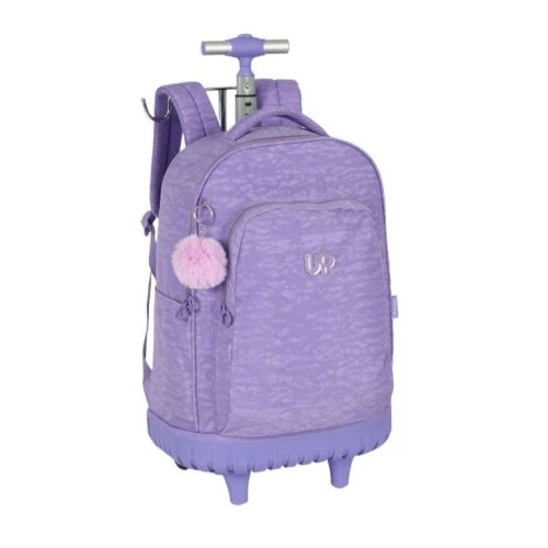 Mochila Luxcel com Roda UP4You Roxa Mochila Luxcel com Roda UP4You Roxa