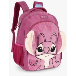 Mochila Sem Roda Luxcel Stitch Roxa G