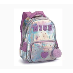 Mochila Sem Roda Metalizada Sortida - Kika