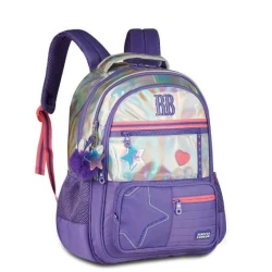 Mochila de Costas Juvenil Rebecca Bonbon Holográfica Shine