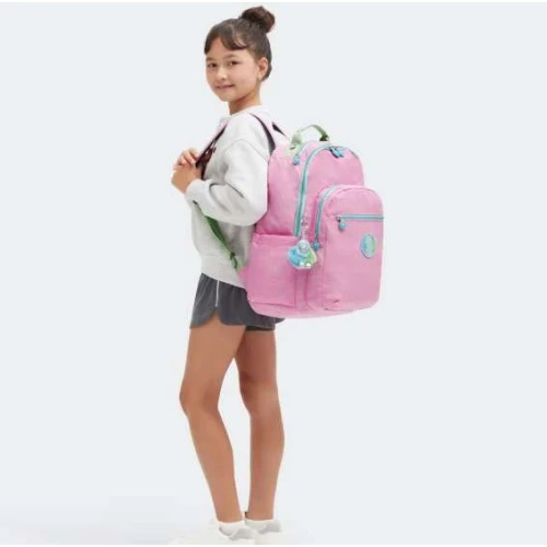 Mochila Seoul Galaxy Blue - Kipling Mochila Seoul Galaxy Blue - Kipling