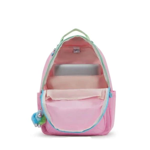 Mochila Seoul Galaxy Blue - Kipling Mochila Seoul Galaxy Blue - Kipling