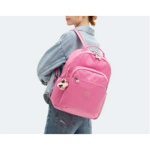 Mochila Seoul Pink Mermaid Rosa - Kipling