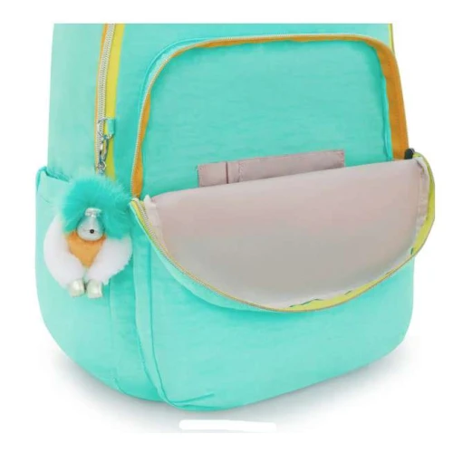 Mochila Seoul Poppy Aqua Verde- Kipling
