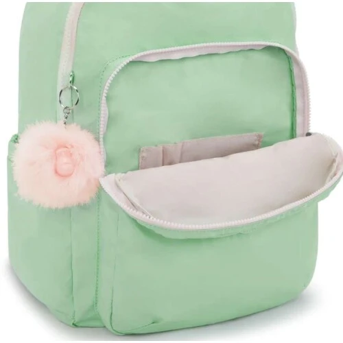 Mochila Seoul Soft Green Metálic - Kipling
