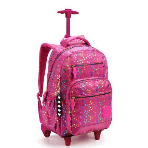 Mochila com Roda ColorUp Feminina G - Seanite