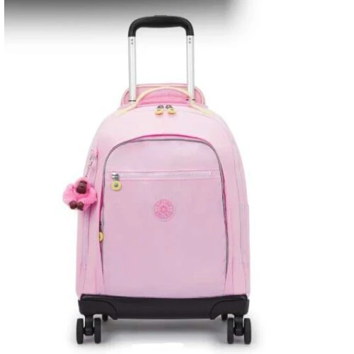 Mochila com Roda New Zea Rosa - Kipling Mochila com Roda New Zea Rosa - Kipling
