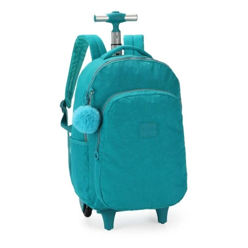 Mochila com Roda UP4YOU Verde - Luxcel Mochila com Roda UP4YOU Verde - Luxcel