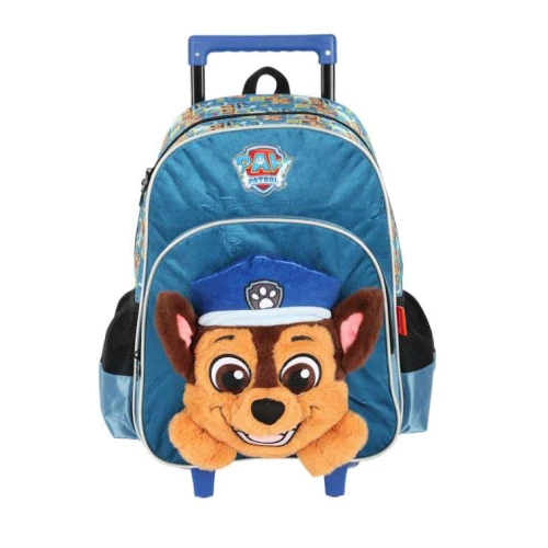 Mochila com roda Patrulha Canina Pelucia - Luxcel