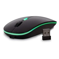 Mouse Ótico USB Croma sem Fio Preto - Maxprint
