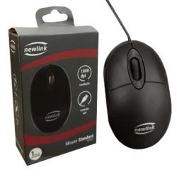 Mouse com Fio USB Standard Preto MO304C - OEX