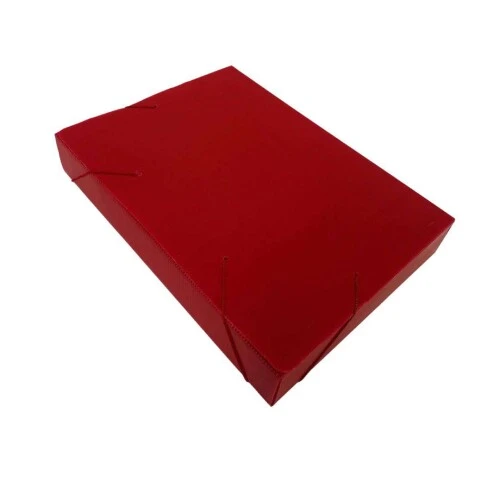 Pasta Polionda 5,5cm Vermelha Pasta Polionda 5,5cm Vermelha