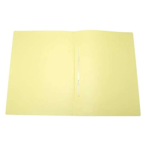 Pasta com Grampo Plástica Amarela - Dello Pasta com Grampo Plástica Amarela - Dello