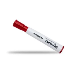 Pincel Marcador Quadro Branco Vermelho - Maxprint