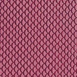 Plástico Adesivo Glitter Luxo Escama Vermelha 45cm x 5m - Julifix