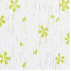 Plástico Adesivo Romântica Flores Verdes 45cm x 5m - Julifix