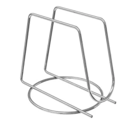 Porta Guardanapo em Aramado Cromado | Stolf