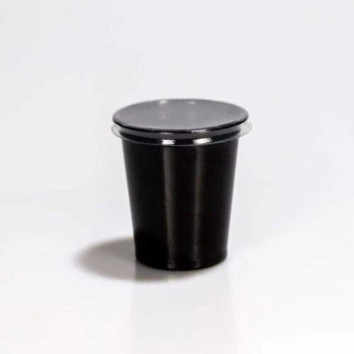 Pote Preto Com Tampa 60ml G697 unidade - Galvanotek Pote Preto Com Tampa 60ml G697 unidade - Galvanotek