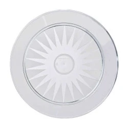 Prato Acrilico 210mm Strawplast - Pacote C/10 Unidades